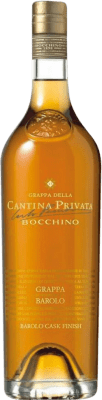 702,95 € Envio grátis | Aguardente Grappa Bocchino Margaux Cask Finish D.O.C.G. Barolo Piemonte Itália Nebbiolo Garrafa Especial 3 L