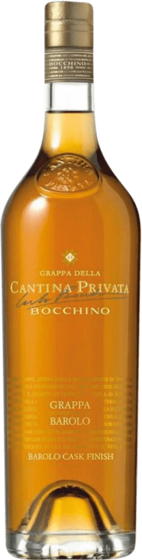 702,95 € Envio grátis | Aguardente Grappa Bocchino Margaux Cask Finish D.O.C.G. Barolo Piemonte Itália Nebbiolo Garrafa Especial 3 L