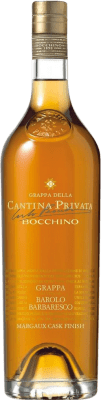 144,95 € Envio grátis | Aguardente Grappa Bocchino Barolo Barbaresco Margaux Cask Finish Premier Itália Garrafa 70 cl