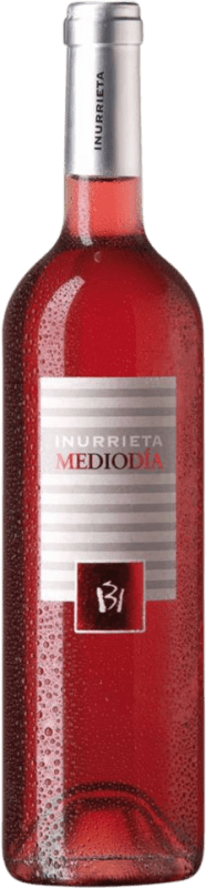 7,95 € Envoi gratuit | Vin Rosé Inurrieta Mediodía D.O. Navarra Navarre Espagne Garnacha — Grenache Bouteille 75 cl