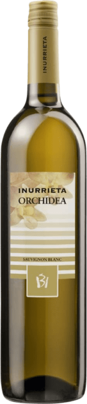 9,95 € Envio grátis | Vinho branco Inurrieta Orchidea D.O. Navarra Navarra Espanha Sauvignon Branca Garrafa 75 cl