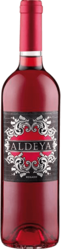 7,95 € Spedizione Gratuita | Vino rosato Pago de Aylés Aldeya Rosado D.O. Cariñena Aragona Spagna Tempranillo Bottiglia 75 cl