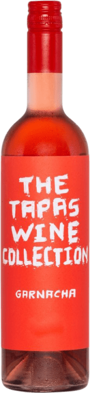 7,95 € 免费送货 | 玫瑰酒 Carchelo The Tapas Wine Collection Rosé D.O. Navarra 纳瓦拉 西班牙 Grenache Tintorera 瓶子 75 cl