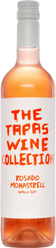 13,95 € 免费送货 | 桃红葡萄酒 Carchelo The Tapas Wine Rosé — 桃红葡萄酒, Collection — 系列 D.O. Navarra 纳瓦拉 西班牙 Monastrell — 莫纳斯特雷尔 75 cl