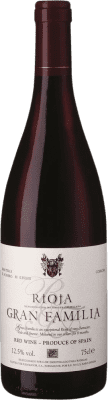 6,95 € Spedizione Gratuita | Vino rosso Castillo de Fuenmayor Gran Familia D.O.Ca. Rioja La Rioja Spagna Tempranillo, Graciano Bottiglia 75 cl