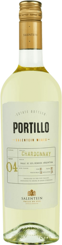 14,95 € Бесплатная доставка | Белое вино El Portillo I.G. Valle de Uco Мендоса Аргентина Chardonnay — Шардоне 75 cl