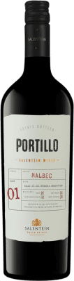 8,95 € 送料無料 | 赤ワイン El Portillo I.G. Valle de Uco メンドーサ アルゼンチン Malbec ボトル 75 cl