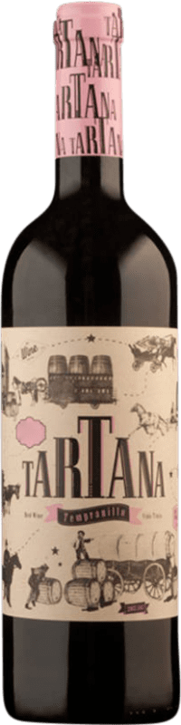 10,95 € 免费送货 | 红酒 Fariña Tartana 橡木 I.G.P. Vino de la Tierra de Castilla y León 卡斯蒂利亚莱昂 西班牙 Tempranillo 瓶子 75 cl