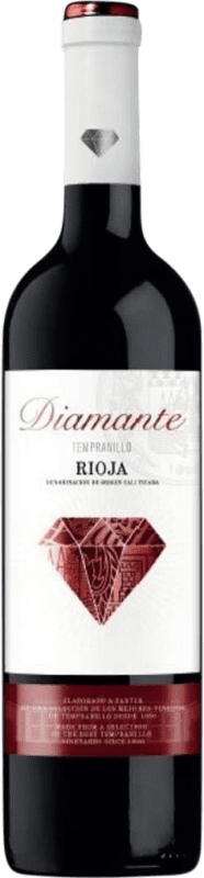 9,95 € Бесплатная доставка | Красное вино Bodegas Franco Españolas Diamante D.O.Ca. Rioja Ла-Риоха Испания Tempranillo — Темпранильо Бутылка 75 cl