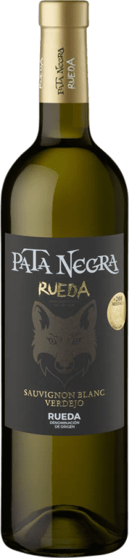 8,95 € Бесплатная доставка | Белое вино García Carrión Pata Negra Sauvignon Verdejo D.O. Rueda Кастилия-Леон Испания Nebbiolo, Sauvignon White бутылка 75 cl