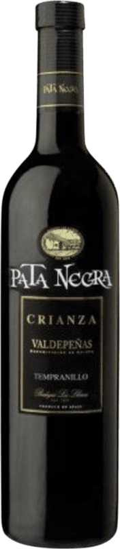 8,95 € 免费送货 | 红酒 García Carrión Pata Negra 岁 D.O. Valdepeñas 卡斯蒂利亚 - 拉曼恰 西班牙 Tempranillo 瓶子 75 cl