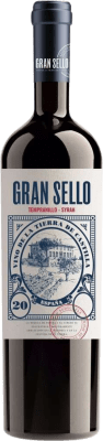10,95 € Envio grátis | Vinho Tinto Gran Sello I.G.P. Vino de la Tierra de Castilla Castela-Mancha Espanha Syrah 75 cl