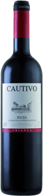 11,95 € Spedizione Gratuita | Vino Rosso Heredad de Baroja Cautivo Crianza — Invecchiato in Botte D.O.Ca. Rioja La Rioja Spagna Tempranillo 75 cl