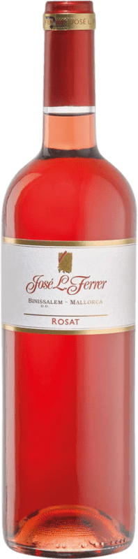 11,95 € Envío gratis | Vino Rosado José Luis Ferrer I.G.P. Vi de la Terra de Mallorca Islas Baleares España 75 cl
