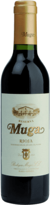 13,95 € Free Shipping | Red wine Muga Reserve D.O.Ca. Rioja The Rioja Spain Tempranillo, Grenache, Graciano, Mazuelo Half Bottle 37 cl