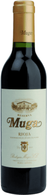 13,95 € Envoi gratuit | Vin Rouge Muga Réserve D.O.Ca. Rioja La Rioja Espagne Tempranillo, Garnacha — Grenache, Graciano, Mazuelo Demi-Bouteille 37 cl