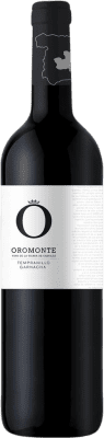 8,95 € Бесплатная доставка | Красное вино Navarro López Oromonte Tempranillo Garnacha Полусухое Полусладкое D.O. La Mancha Кастилья-Ла-Манча Испания Tempranillo, Grenache бутылка 75 cl