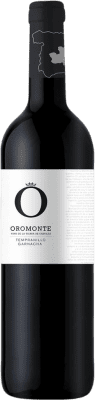 7,95 € Envío gratis | Vino tinto Navarro López Oromonte Tempranillo Garnacha Semi-Seco Semi-Dulce D.O. La Mancha Castilla la Mancha España Tempranillo, Garnacha Botella 75 cl