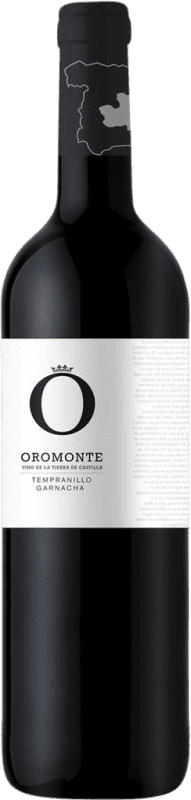 7,95 € Бесплатная доставка | Красное вино Navarro López Oromonte Tempranillo Garnacha Полусухое Полусладкое D.O. La Mancha Кастилья-Ла-Манча Испания Tempranillo, Grenache бутылка 75 cl