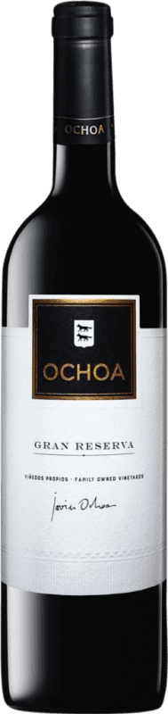 29,95 € Бесплатная доставка | Красное вино Ochoa 8A Single Vineyard Гранд Резерв D.O. Navarra Наварра Испания Tempranillo, Merlot, Cabernet Sauvignon бутылка 75 cl