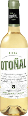 8,95 € Envio grátis | Vinho branco Olarra Otoñal Blanco D.O.Ca. Rioja La Rioja Espanha Macabeo Garrafa 75 cl