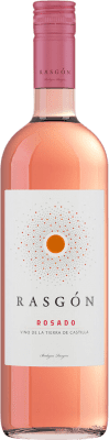 5,95 € Бесплатная доставка | Розовое вино Rasgón Rasgón Rosado D.O. La Mancha Кастилья-Ла-Манча Испания Tempranillo бутылка 75 cl