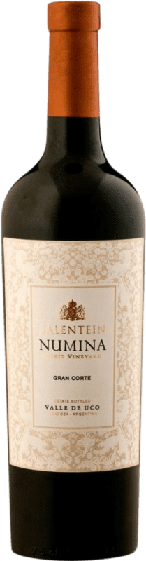42,95 € Envio grátis | Vinho Tinto Salentein Numina Gran Corte I.G. Valle de Uco Mendoza Argentina Merlot, Cabernet Sauvignon, Cabernet Franc, Malbec, Petit Verdot 75 cl