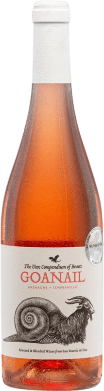 6,95 € Envío gratis | Vino Rosado San Martín de Unx Goanail D.O. Navarra Navarra España Garnacha, Nebbiolo 75 cl