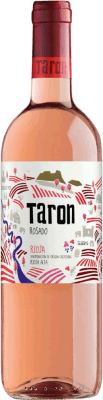 7,95 € Бесплатная доставка | Розовое вино Tarón Rosé D.O.Ca. Rioja Ла-Риоха Испания Grenache, Viura бутылка 75 cl