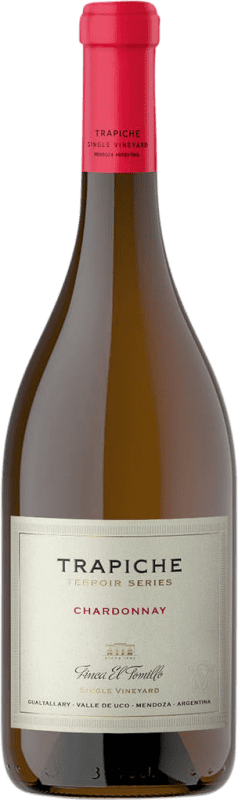 32,95 € Free Shipping | White Wine Trapiche Terroir Series Sing Finca el Tomillo I.G. Mendoza Mendoza Argentina Chardonnay 75 cl