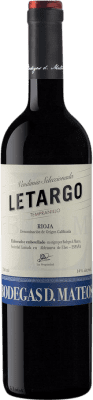 7,95 € Envío gratis | Vino tinto La Mateo Letargo D.O.Ca. Rioja La Rioja España Tempranillo Botella 75 cl