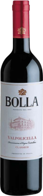 9,95 € Бесплатная доставка | Красное вино Bolla Classico D.O.C. Valpolicella Venecia Италия Nebbiolo, Corvina бутылка 75 cl