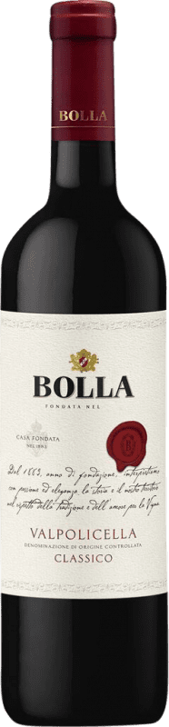 17,95 € Бесплатная доставка | Красное вино Bolla Классический D.O.C. Valpolicella Venecia Италия Nebbiolo — Неббиоло, Corvina — Корвина 75 cl