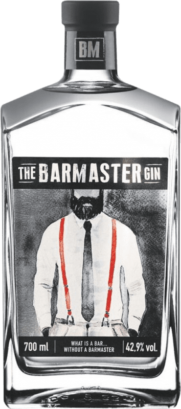 46,95 € 免费送货 | 金酒 Bonaventura Maschio The Barmaster Gin I.G.T. Venezia Venecia 意大利 瓶子 70 cl