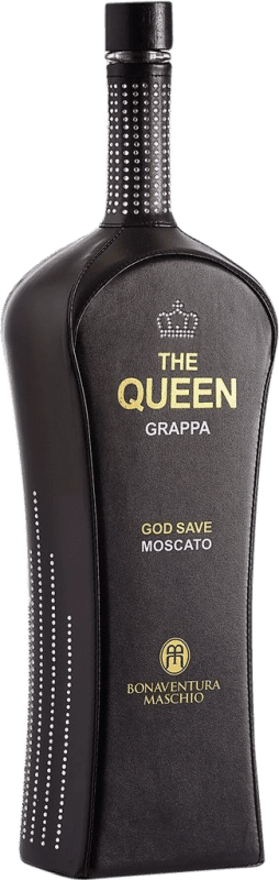 178,95 € Envio grátis | Aguardente Grappa Bonaventura Maschio The Queen I.G.T. Venezia Venecia Itália Mascate Garrafa Especial 3 L