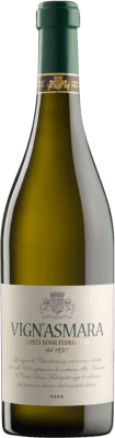 33,95 € Бесплатная доставка | Белое вино Bossi Fedrigotti Vign'Asmara I.G.T. Vigneti delle Dolomiti Трентино Италия Chardonnay — Шардоне, Gewürztraminer — Гевюрцтраминер 75 cl