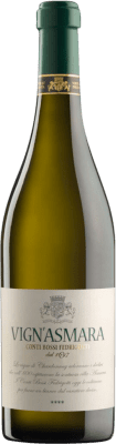 28,95 € Envío gratis | Vino blanco Bossi Fedrigotti Vign'Asmara I.G.T. Vigneti delle Dolomiti Trentino Italia Chardonnay, Gewürztraminer Botella 75 cl