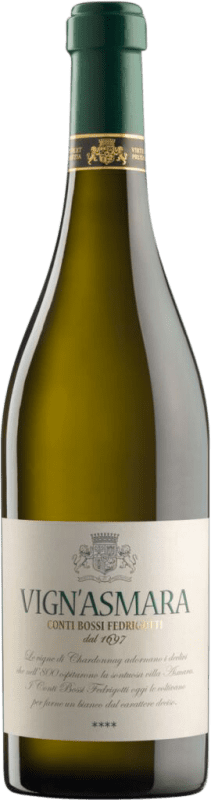 28,95 € Envío gratis | Vino blanco Bossi Fedrigotti Vign'Asmara I.G.T. Vigneti delle Dolomiti Trentino Italia Chardonnay, Gewürztraminer Botella 75 cl