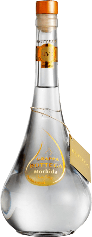 36,95 € Envío gratis | Grappa Bottega Morbida I.G.T. Venezia Venecia Italia 70 cl