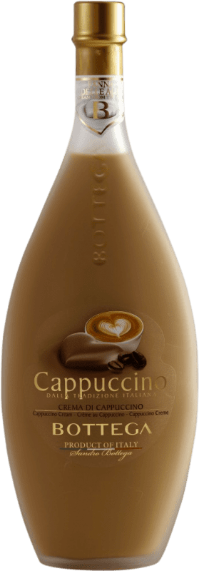 19,95 € 送料無料 | リキュールクリーム Bottega Cappuccino ベネト イタリア ボトル Medium 50 cl アルコールなし