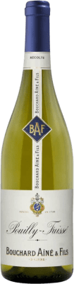 43,95 € Бесплатная доставка | Белое вино Bouchard Aîné Grand Vin A.O.C. Pouilly-Fuissé Бургундия Франция Chardonnay бутылка 75 cl