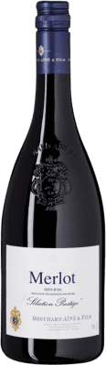 10,95 € 免费送货 | 红葡萄酒 Bouchard Aîné 甄选, Prestige — 尊贵 I.G.P. Vin de Pays d'Oc 波尔多 法国 Merlot — 梅洛 75 cl