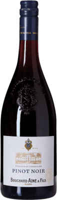 10,95 € Spedizione Gratuita | Vino rosso Bouchard Aîné Héritage du Conseiller I.G.P. Vin de Pays d'Oc bordò Francia Pinot Nero Bottiglia 75 cl