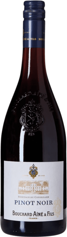 9,95 € 送料無料 | 赤ワイン Bouchard Aîné Héritage du Conseiller I.G.P. Vin de Pays d'Oc ボルドー フランス Pinot Black ボトル 75 cl