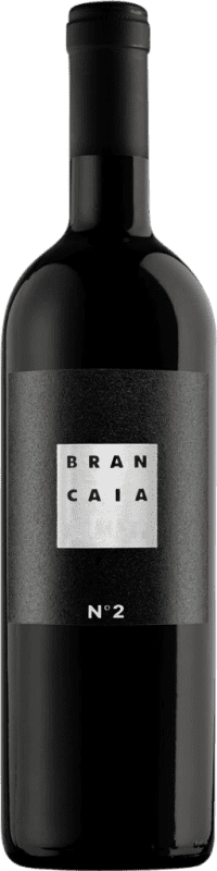 45,95 € 免费送货 | 红酒 Brancaia Nº 2 D.O.C. Maremma Toscana 托斯卡纳 意大利 Cabernet Sauvignon 瓶子 75 cl