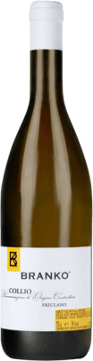 29,95 € Envio grátis | Vinho branco Branko D.O.C. Collio Itália Friulano Garrafa 75 cl