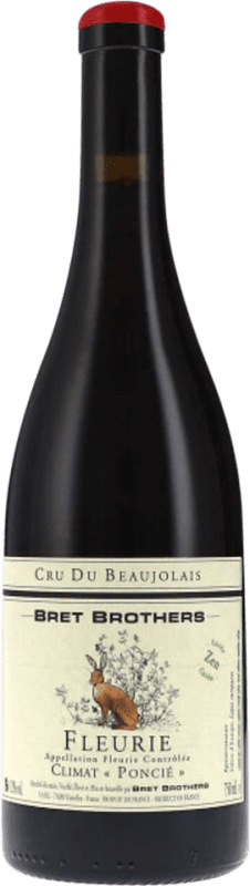 49,95 € 免费送货 | 红酒 Bret Brothers Climat Poncié Zen A.O.C. Fleurie 法国 Gamay 瓶子 75 cl