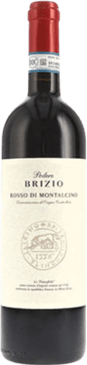 18,95 € Envío gratis | Vino Tinto Brizio D.O.C. Rosso di Montalcino Toscana Italia Sangiovese 75 cl