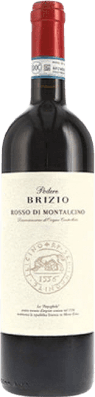 18,95 € Envoi gratuit | Vin Rouge Brizio D.O.C. Rosso di Montalcino Toscane Italie Sangiovese 75 cl