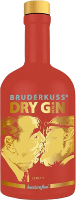 98,95 € Envio grátis | Gin Bruderkuss Coral Edition Gin Pfälz Alemanha Garrafa Medium 50 cl